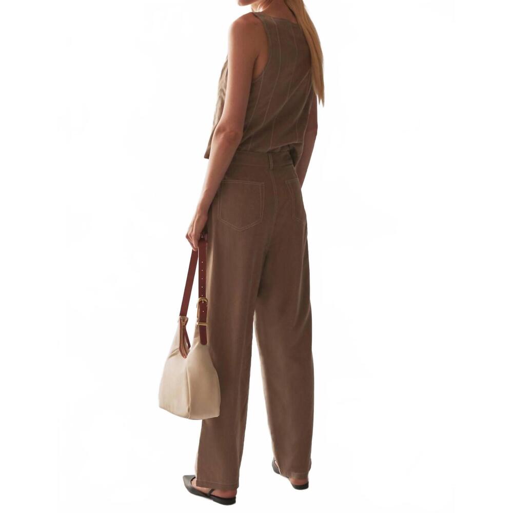 NEW SANCIA brixlynn straight leg pants in laurel oak - Picture 3 of 6